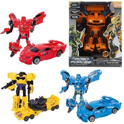 Toi Toys ROBOFORCES Veranderrobot -Auto- 26cm 4ass incl. 4 wapens | Autobot | Transform robot | transformer